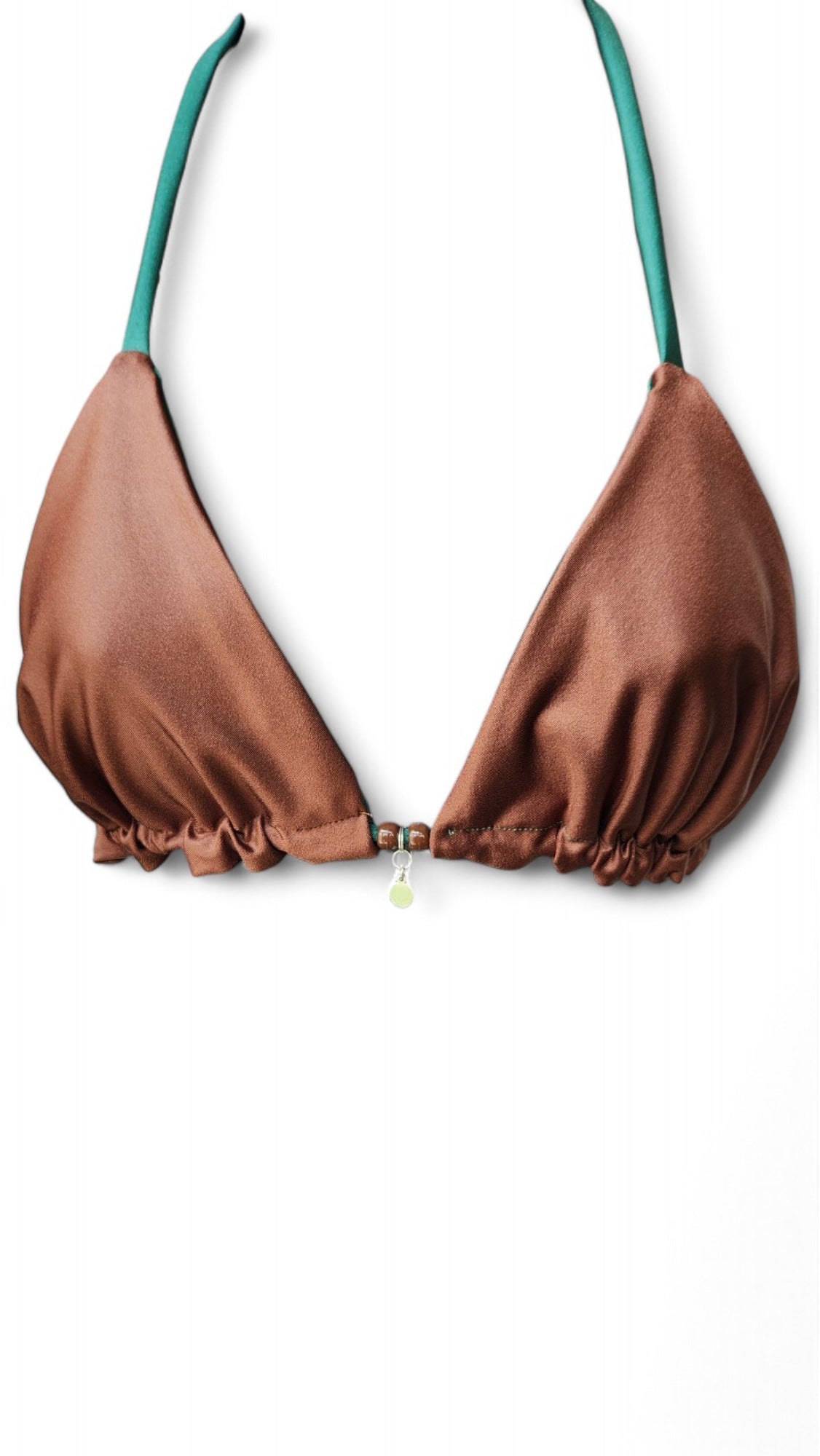 Mint Chocolate Reversible Bikini Triangle Top & Reversible Moderate Coverage Cheeky Bikini Bottoms
