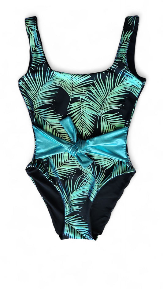 Palm Beach Emerald Palms One-Piece Full Coverage Swimsuit