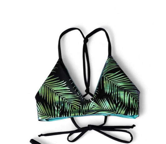 Emerald Palms Reversible Elise Bikini Top & Key West Cheeky Bikini Bottoms Set