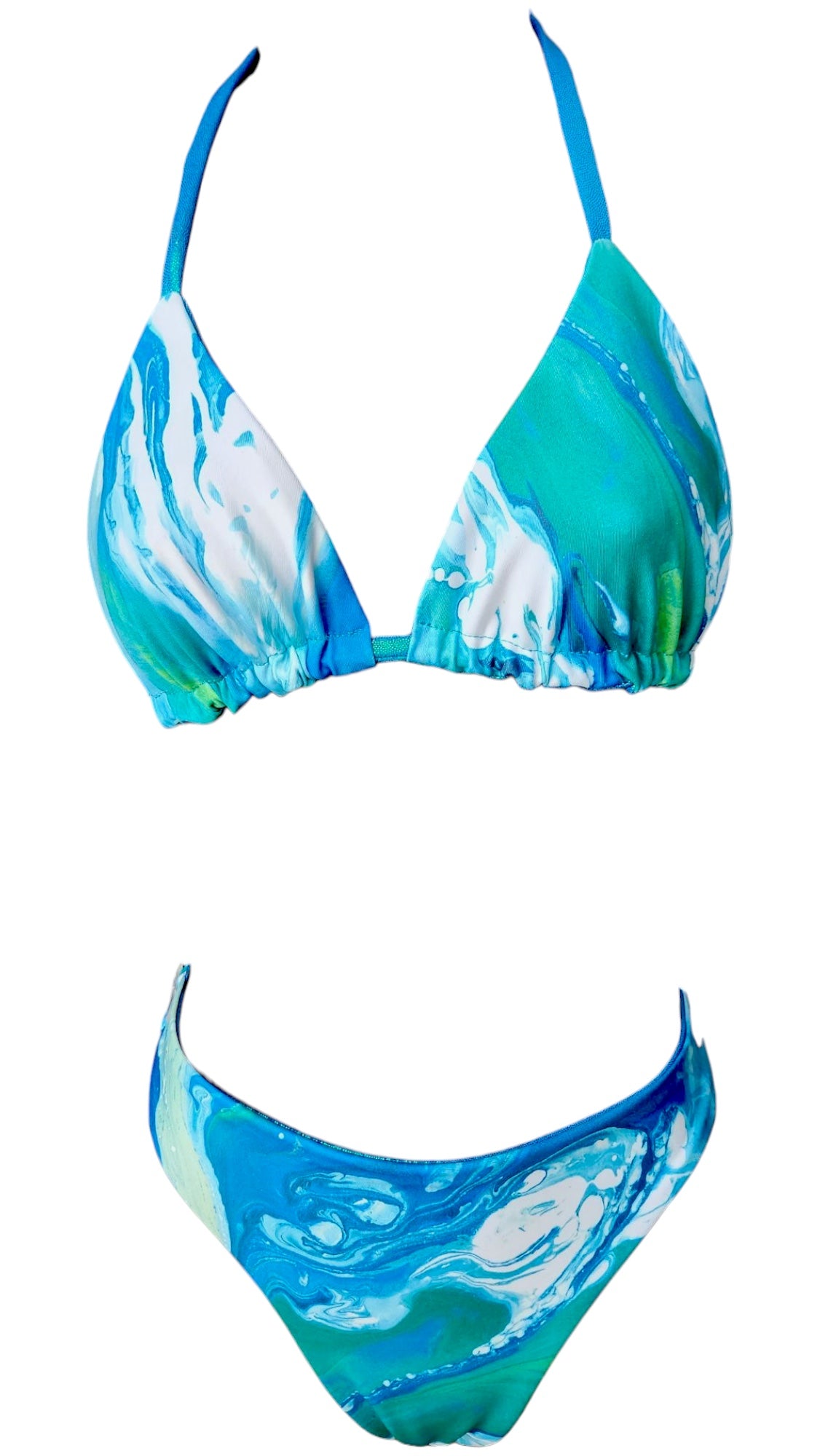 Seaglass Shine Reversible Bikini Set - Stylish & Comfortable - Get Fit Addicted