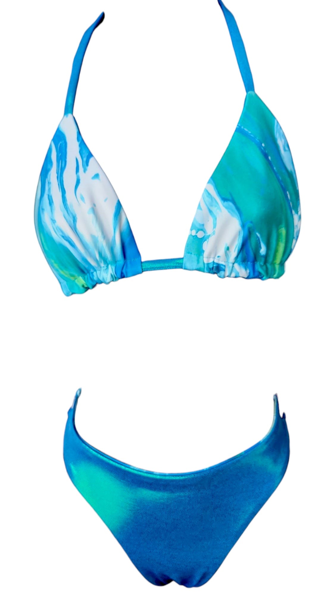 Seaglass Shine Reversible Bikini Set - Stylish & Comfortable - Get Fit Addicted