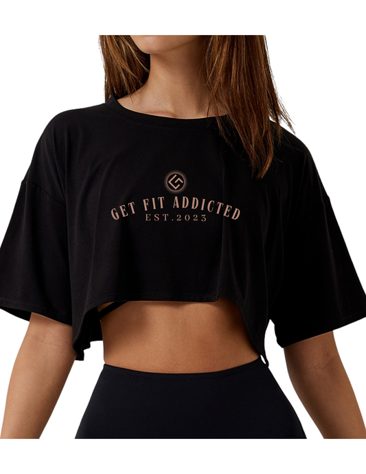 Espresso Crop T-shirt