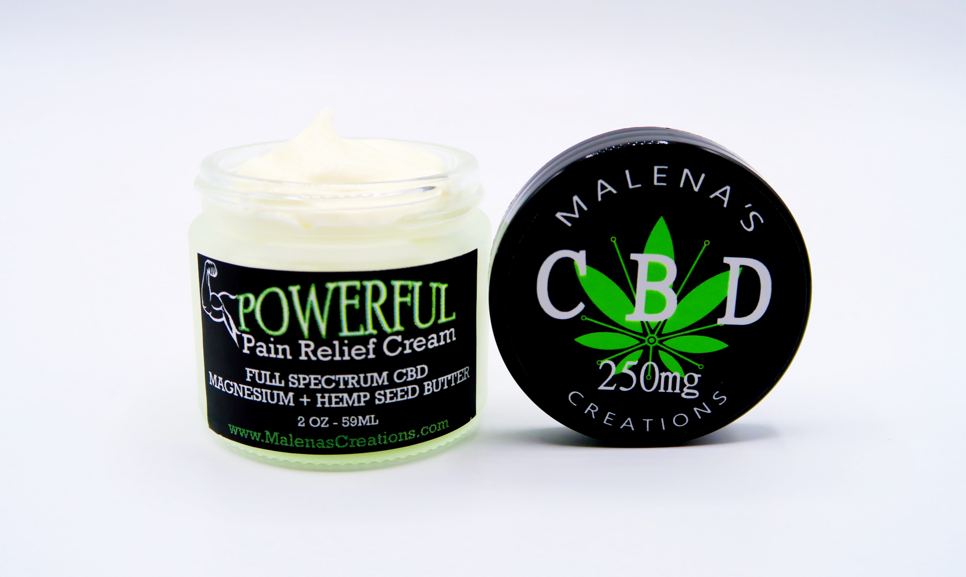 Non-greasy CBD topical for sore muscles