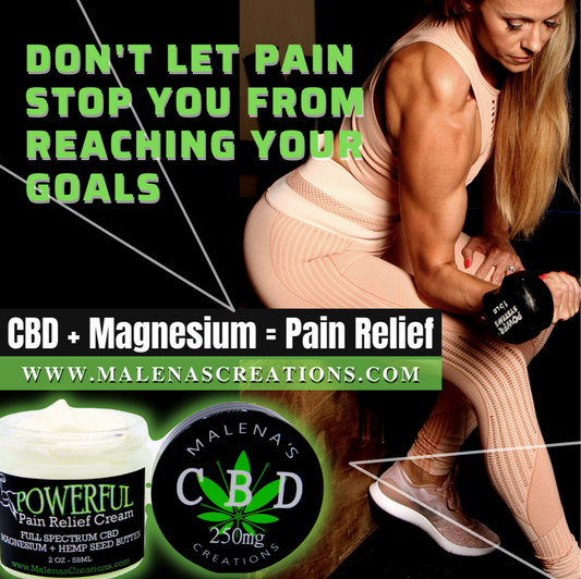 All-natural muscle and joint cream for pain relief