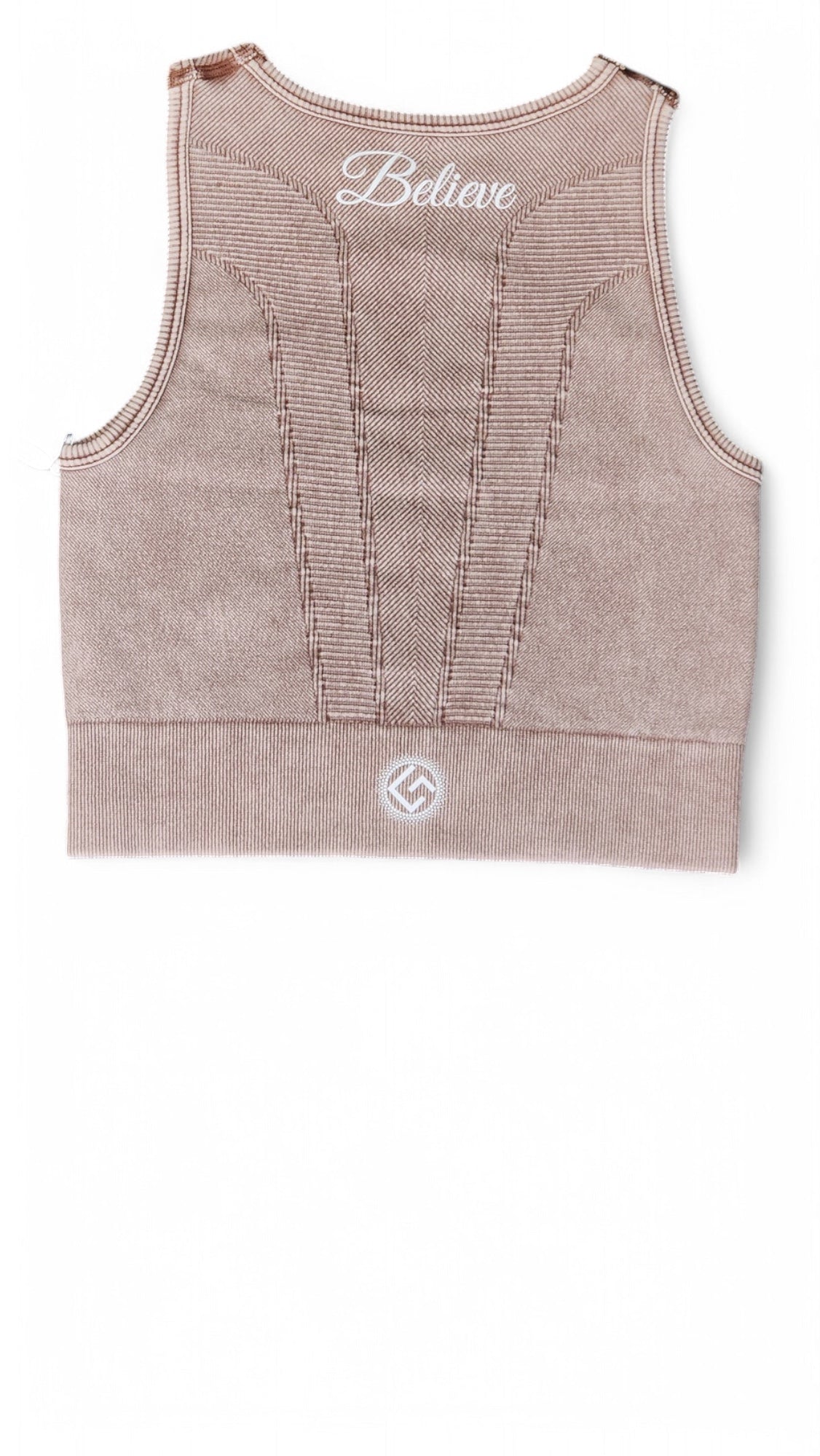 Believe Crop Sport Top