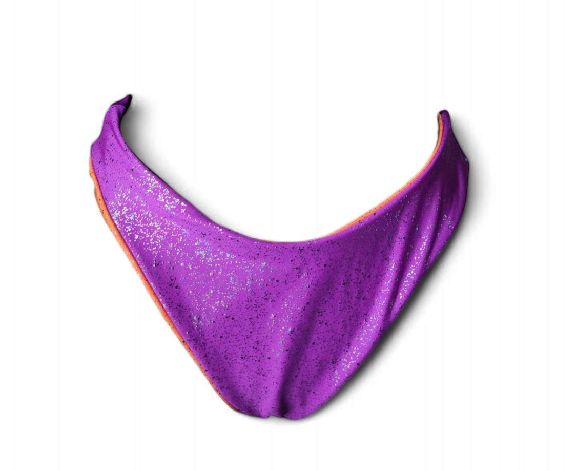 Sunkissed Reversible Bikini Triangle Top & Cheeky Bottoms Set