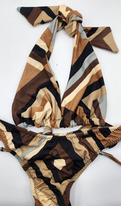 Retro Bikini Set