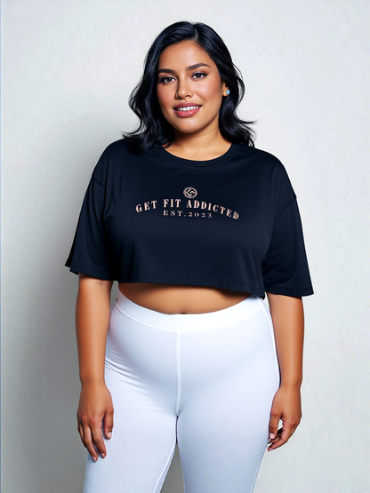 Espresso Crop T-shirt