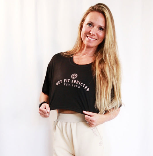Espresso Crop T-shirt
