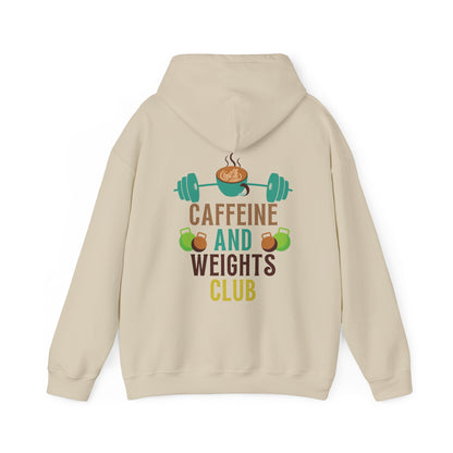 Caffeine and Weights Club Hooded Sweatshirt