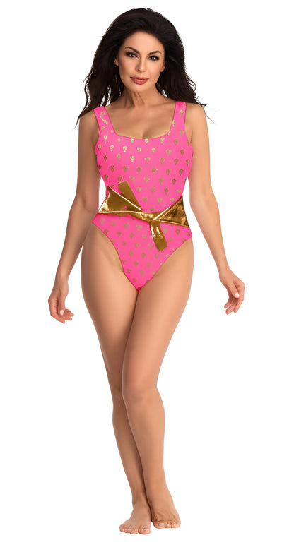 Palm Beach One-Piece Full Coverage Swimsuit