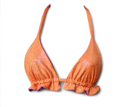 Sunkissed Reversible Bikini Triangle Top & V-String Extreme Bikini Bottoms Set